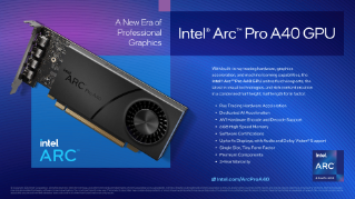 Thông số kỹ thuật Đồ họa Intel® Arc™ Pro A40