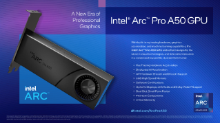 Thông số kỹ thuật Đồ họa Intel® Arc™ Pro A50