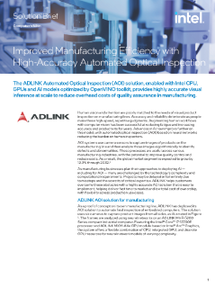 Cải thiện hiệu quả sản xuất với AOI có độ chính xác cao của ADLINK