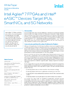 Intel® Agilex™ FPGAs cho IPU và SmartNIC