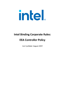 Quy tắc công ty có tính ràng buộc EEA của Intel