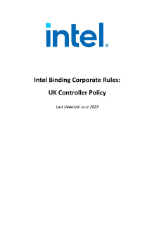Quy tắc về quyền riêng tư của Intel: Chính sách bên kiểm soát tại Vương quốc Anh